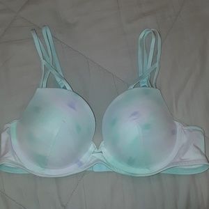 Ambrielle Cotton Push-Up Demi Bra 38B (NWOT)